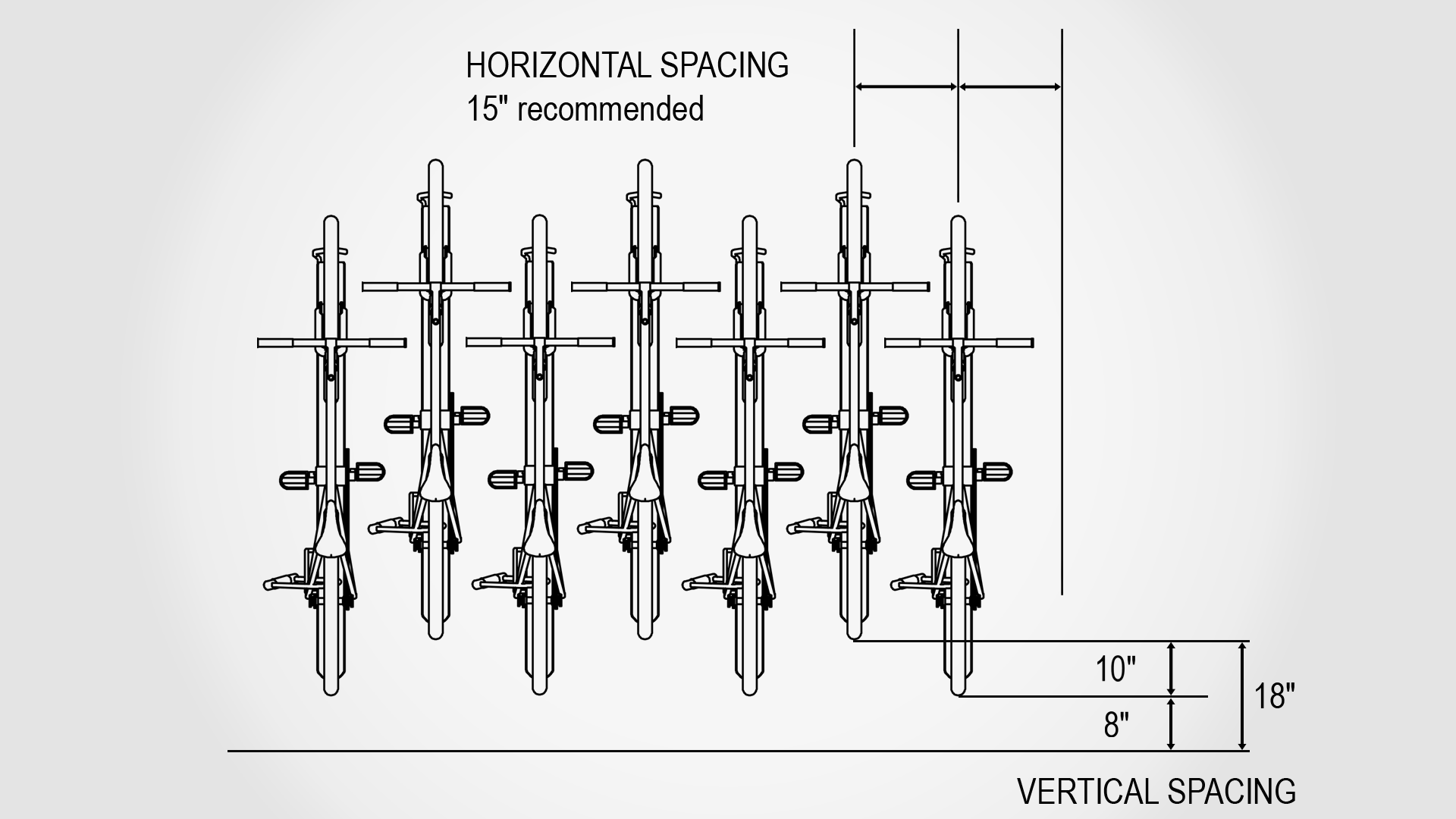 vertical bike rack freestanding